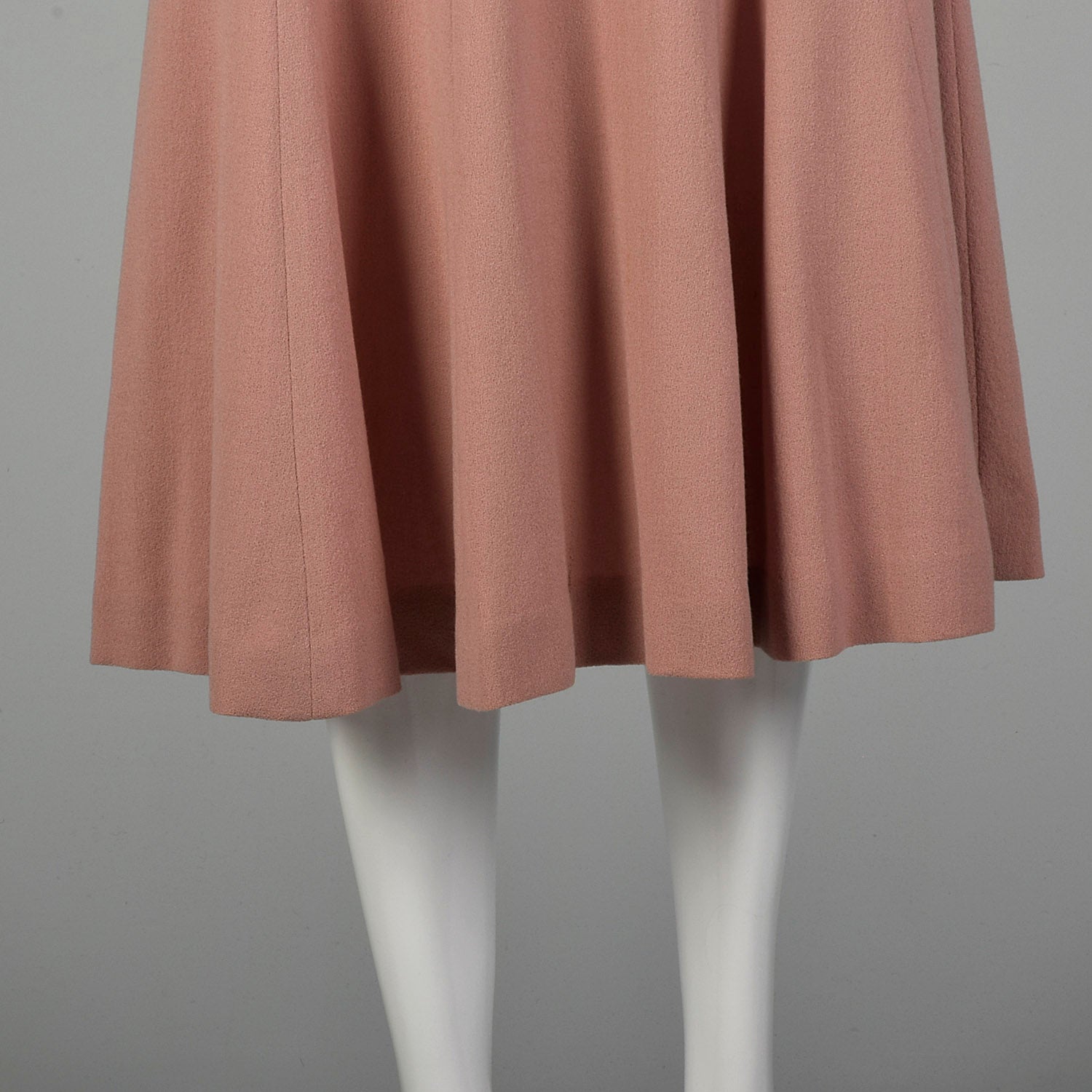 XS 1940s Dust Pink Skirt