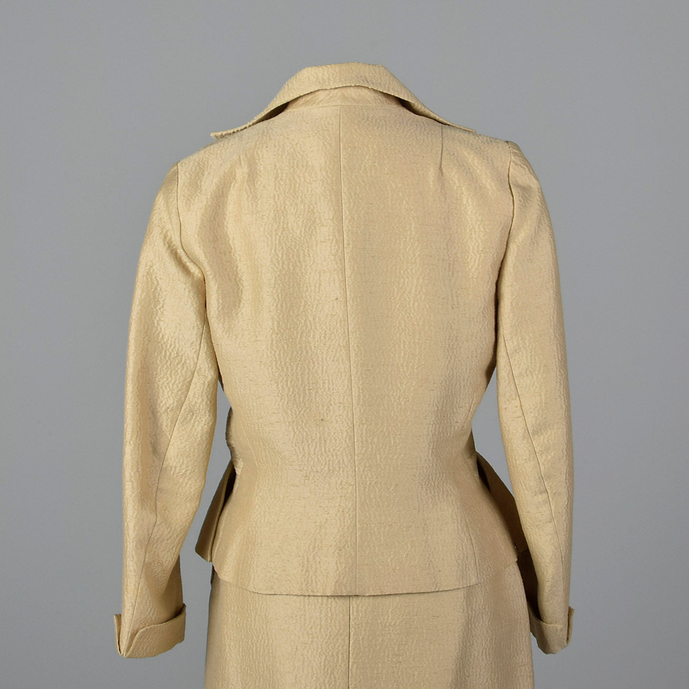 1950s Lilli Ann Silk and Mohair Skirt Suit