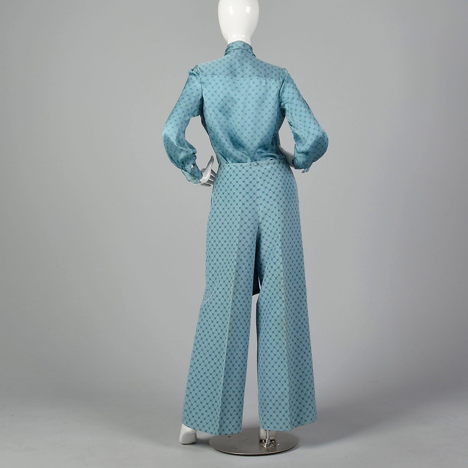 F/W 1973 Christian Dior Haute Couture Three Piece Silk Suit