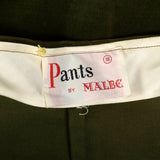 1960s Deadstock Rose Applique Pant Set
