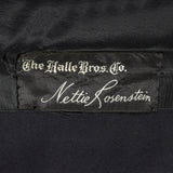 Large 1960s Black Silk Evening Jacket