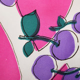 1960s Novelty Print Fruit Dress