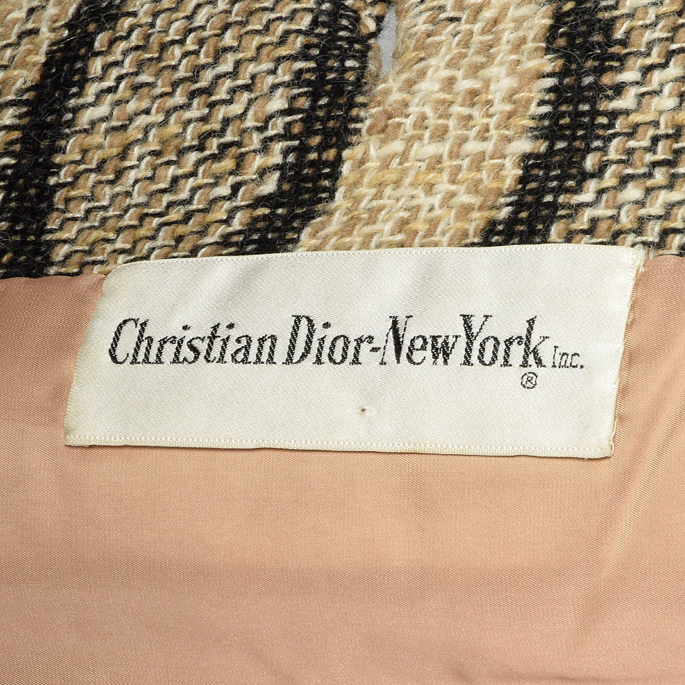 1960s Christian Dior Tweed Coat