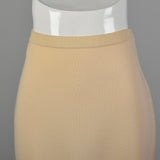 Salvatore Ferragamo 1990s Cream Knit Skirt