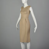 Small 1960s Bonwit Teller Twill Day Dress