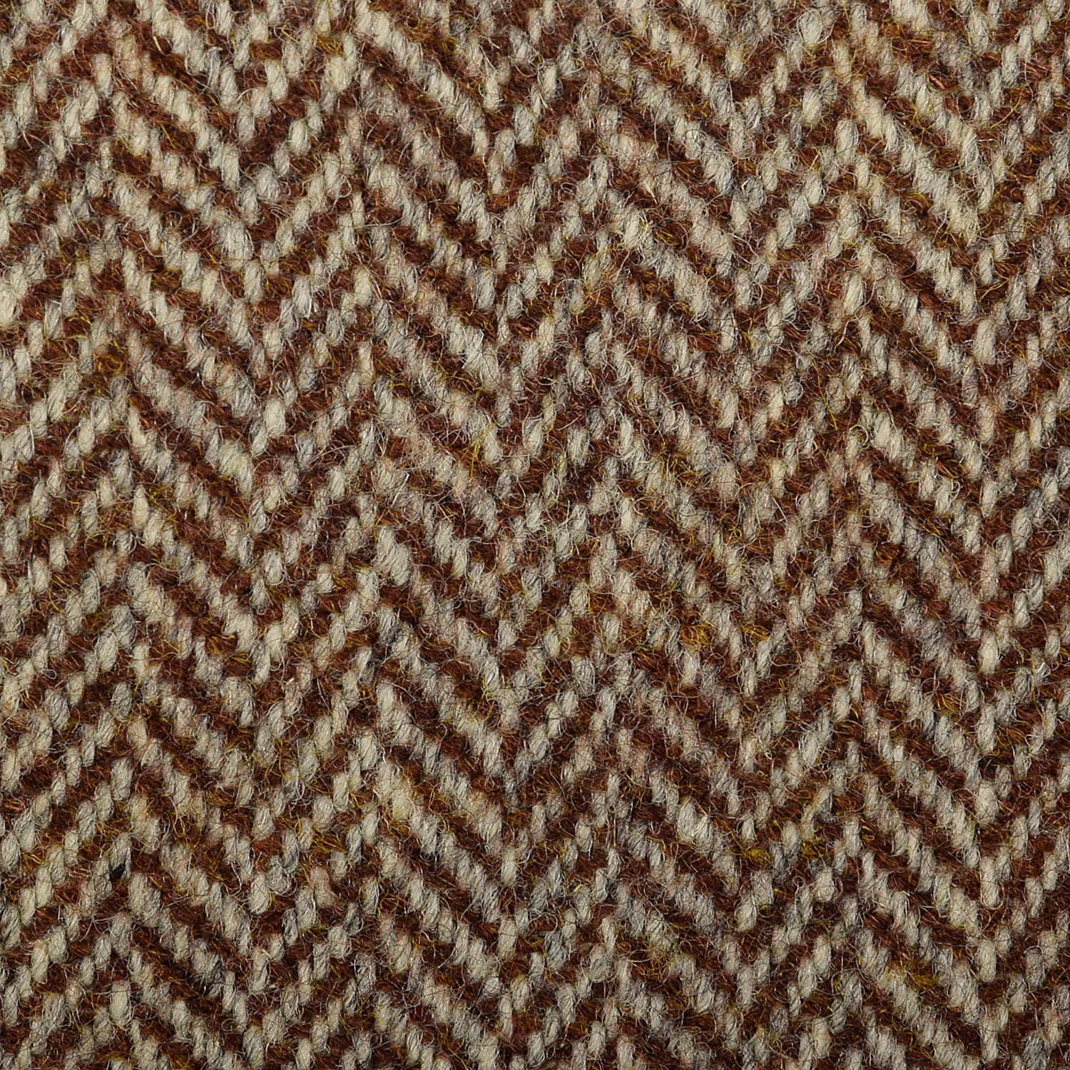 41 Medium 1950s Mens Brown Wool Tweed Coat