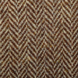 41 Medium 1950s Mens Brown Wool Tweed Coat