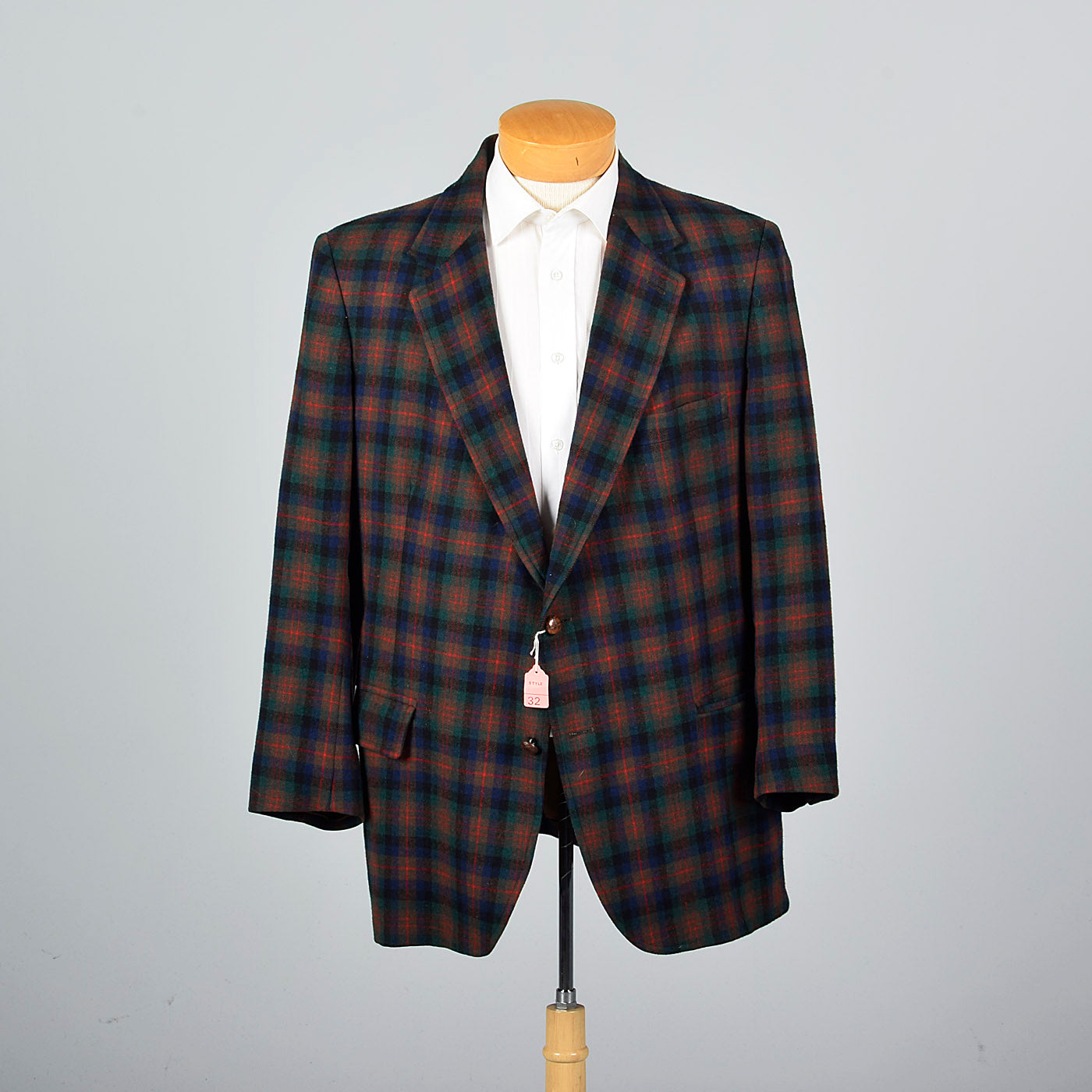 1970s Pendleton Plaid Wool Jacket