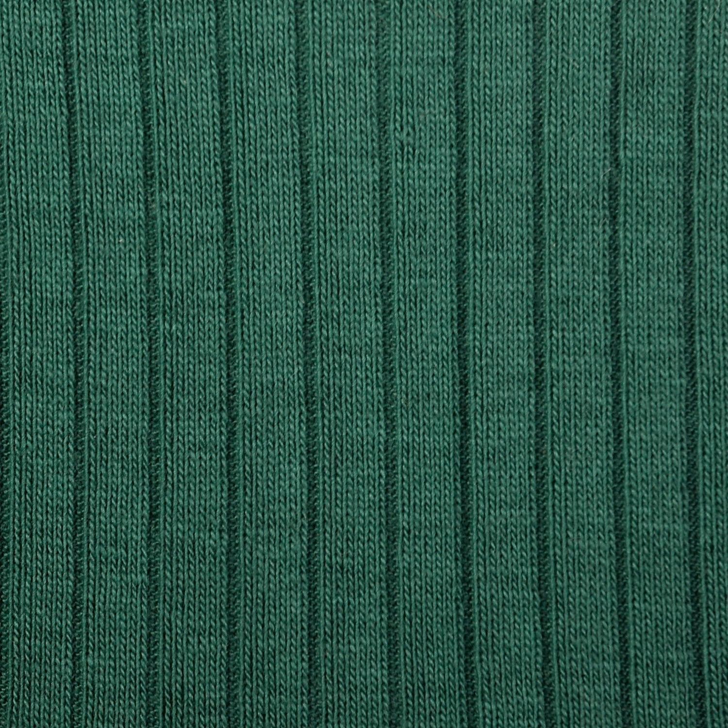 XS 1960s Green Deadstock Ribbed Long Sleeve Lightweight Knit Mock