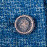 1960s Tweed Skirt Suit in Beautiful Blue