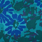 1950s Teal Fit and Flare Dress