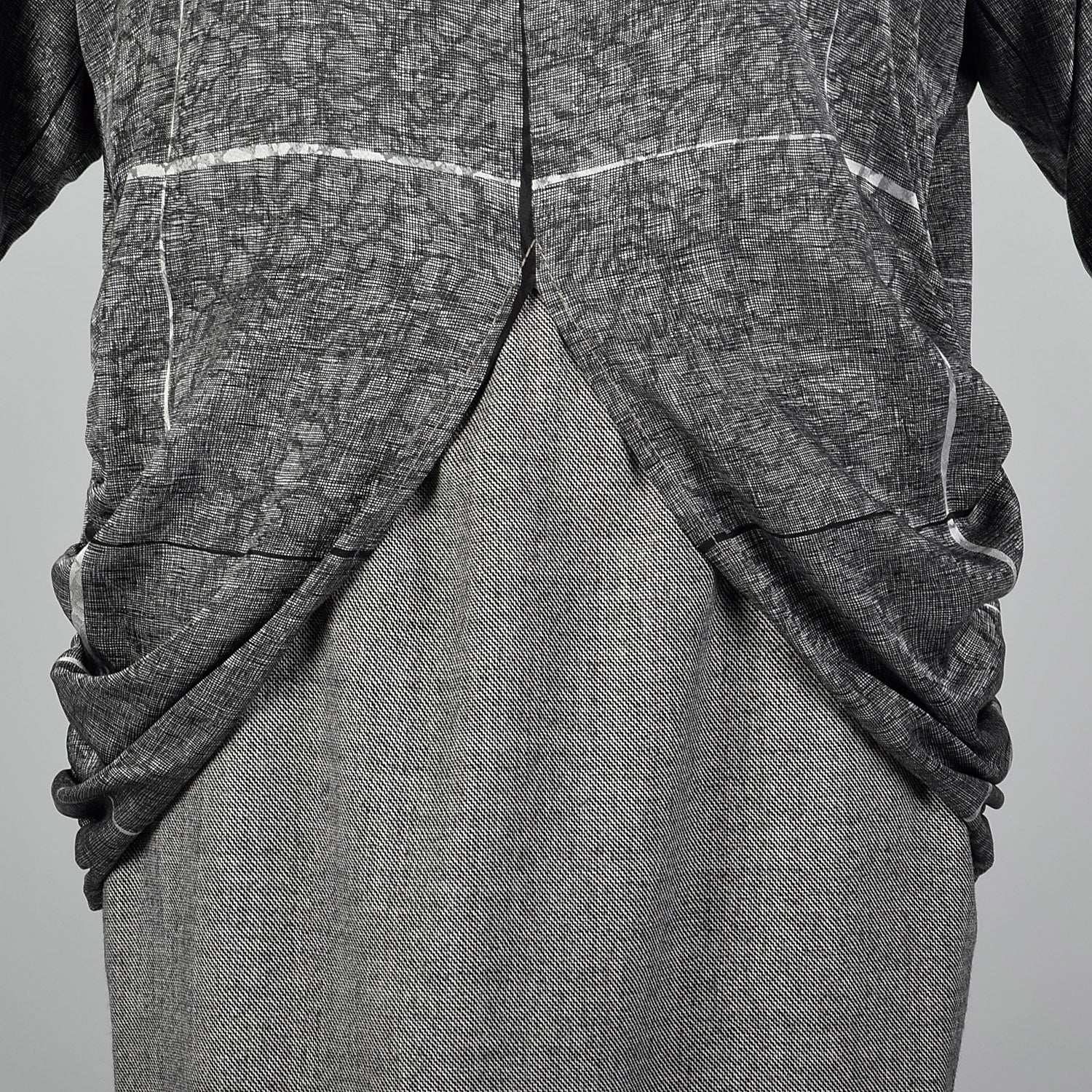 XS Galanos 1980s Skirt and Blouse Set