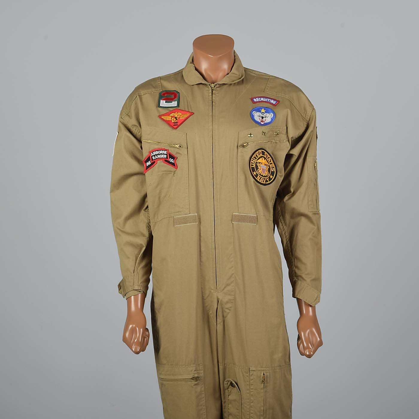 1970s Mens Chemin De Fer Flight Suit