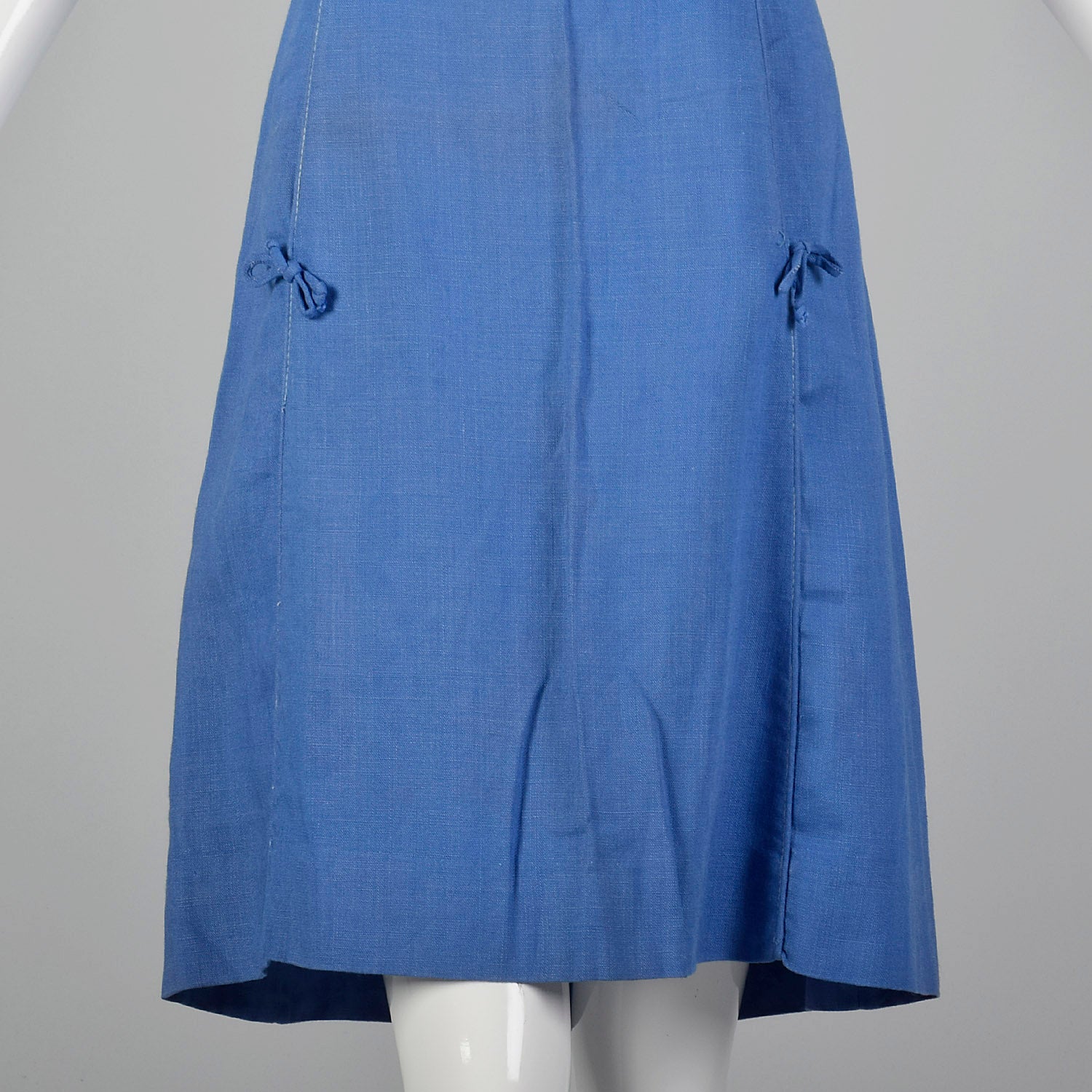 XS 1960s Blue Shift Dress