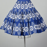 Unbranded 50s Blue Dress W/ Circle Skirt