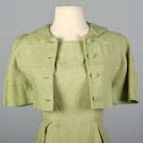 1950s Green Dress with Matching Jacket