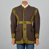 1990s Issey Miyake Military Inspired Green Jacket