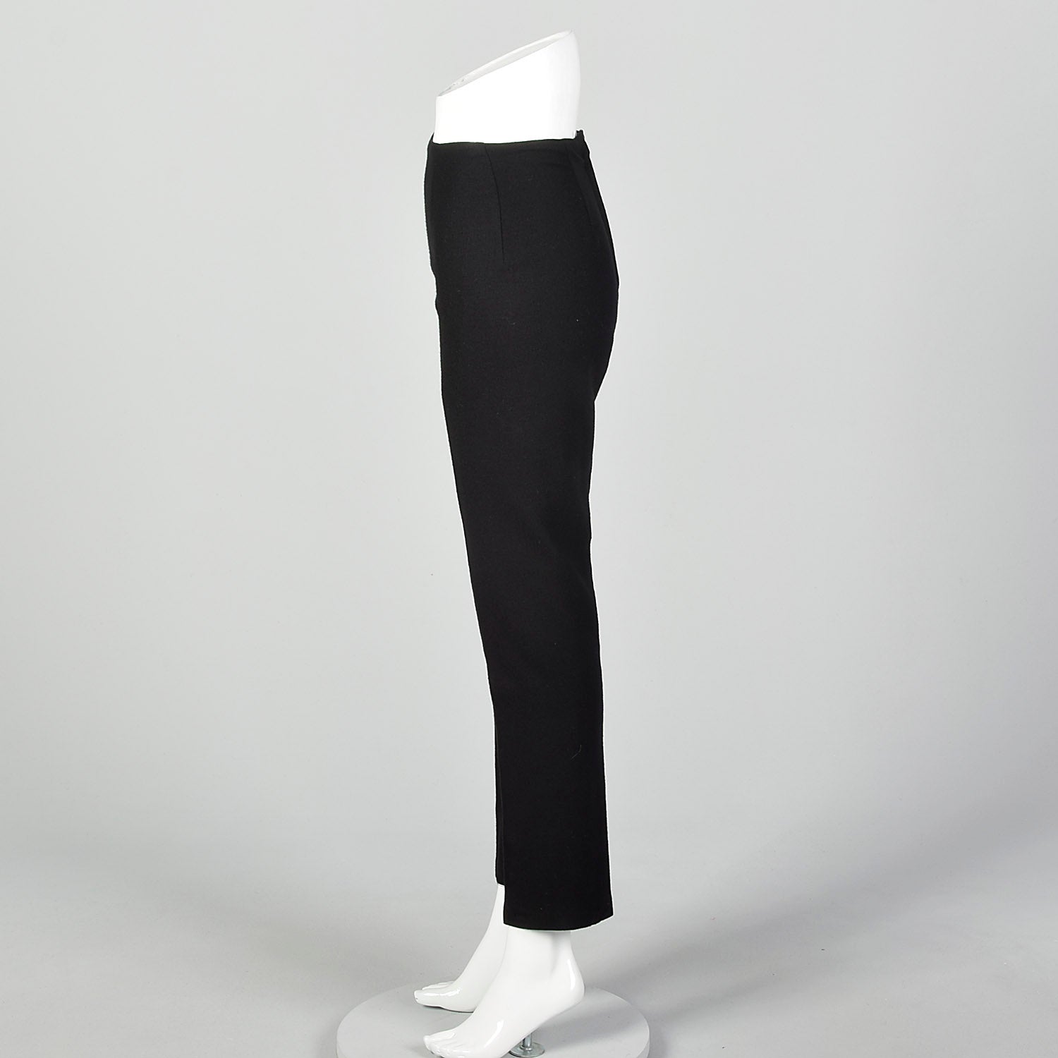 XXS 1960s Black Cigarette Pants