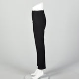 XXS 1960s Black Cigarette Pants