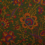 1970s Yves Saint Laurent Floral Print Dress