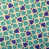 1950s Cotton Day Dress with Novelty Flower Pocket