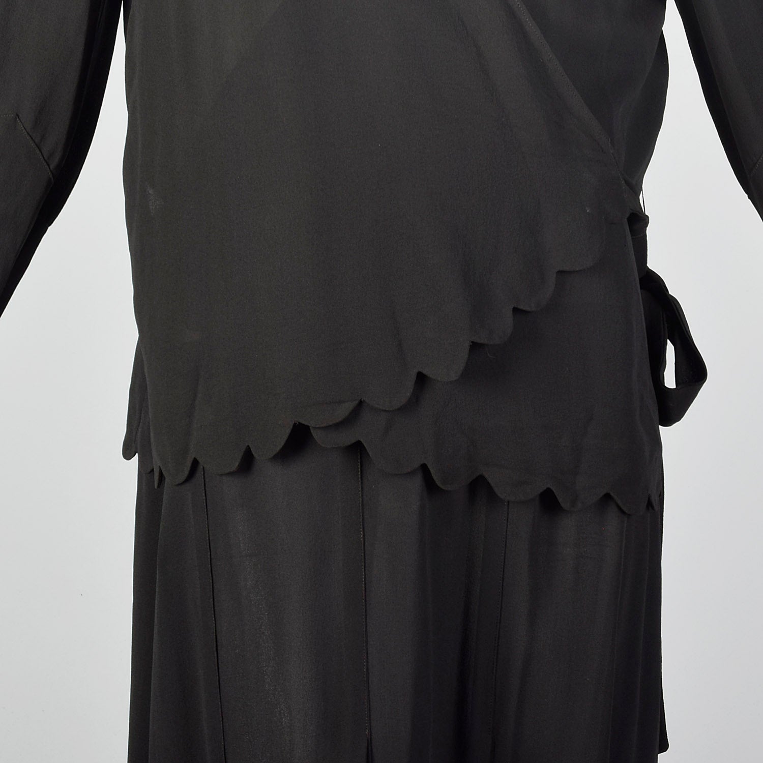 Large 1920s Dress and Wrap Top