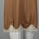 1950s Deadstock Full Slip with Lace Details