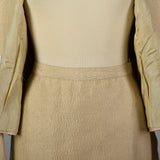 1950s Lilli Ann Silk and Mohair Skirt Suit