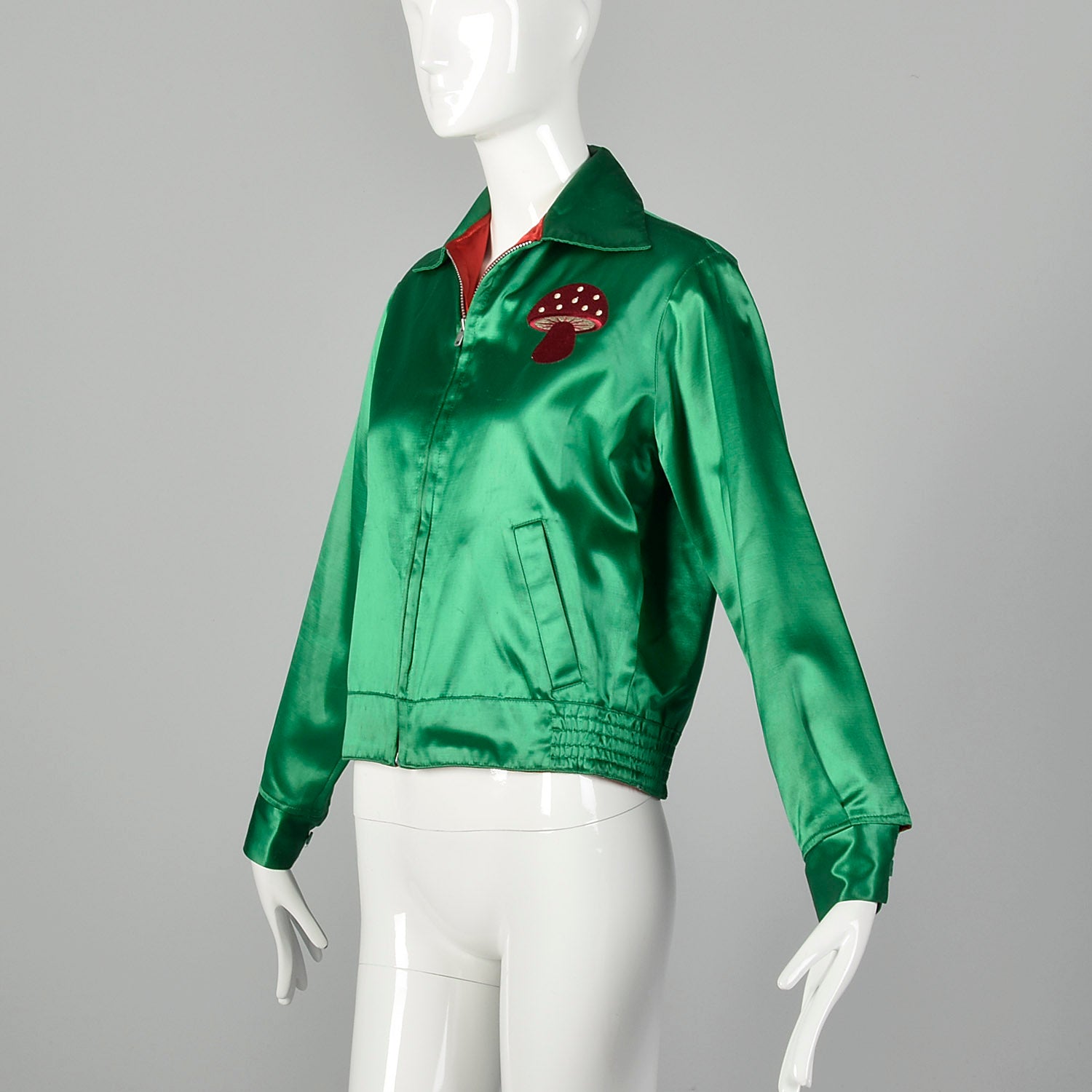 Impossibly Cool Mushroom Records Satin Jacket The Magic Land of Ubilam