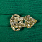 Small Late 1960s Emerald Green Dress