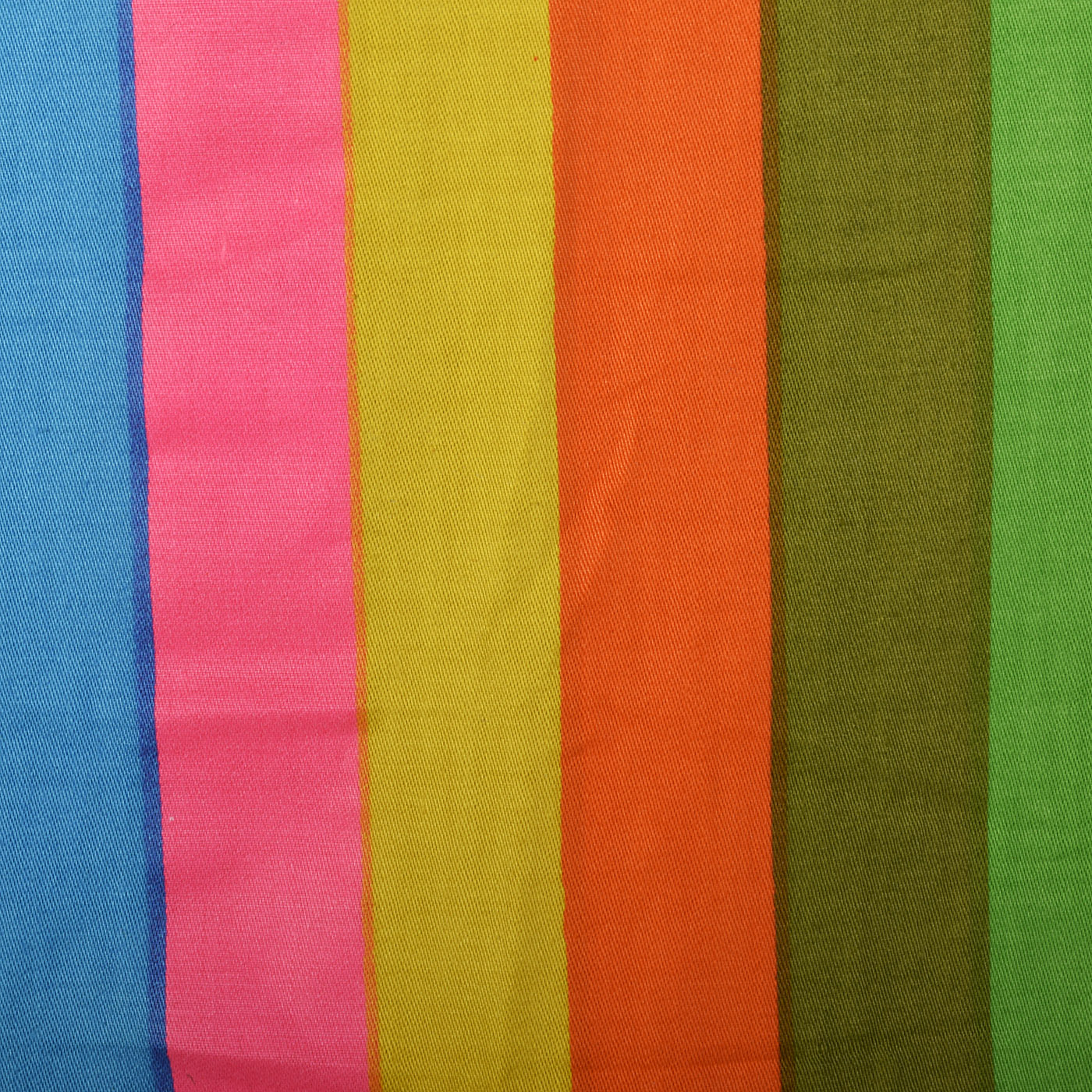 1960s Colorful Stripe Print Shift Dress