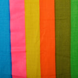 1960s Colorful Stripe Print Shift Dress