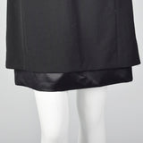 1990s Deadstock Louis Feraud Black Dress