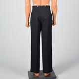 Small 1930s NRA Black Tux Pants