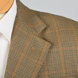 1990s Italian Plaid Jacket