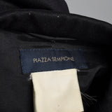 2000s Piazza Sempione Classic Black Blazer