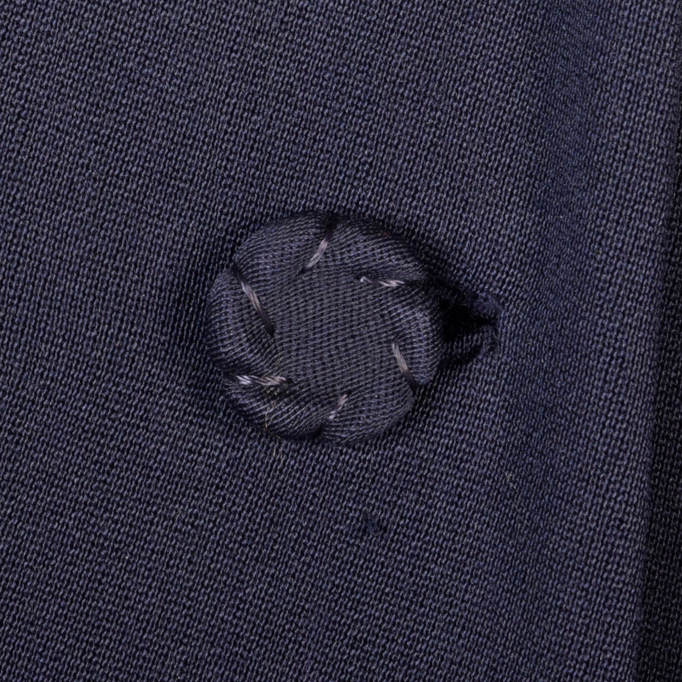 1950s Blue Gabardine Hourglass Princess Coat with Full Sleeves