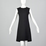 1960s Black Dress and Jacket Set