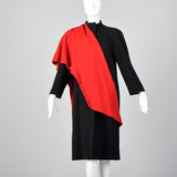 Small 1980s Albert Nipon Minimalist Winter Coat