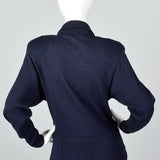 1980s St. John Blue Knit Jumpsuit