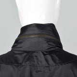 Sonia Rykiel Black Bubble Rain Coat