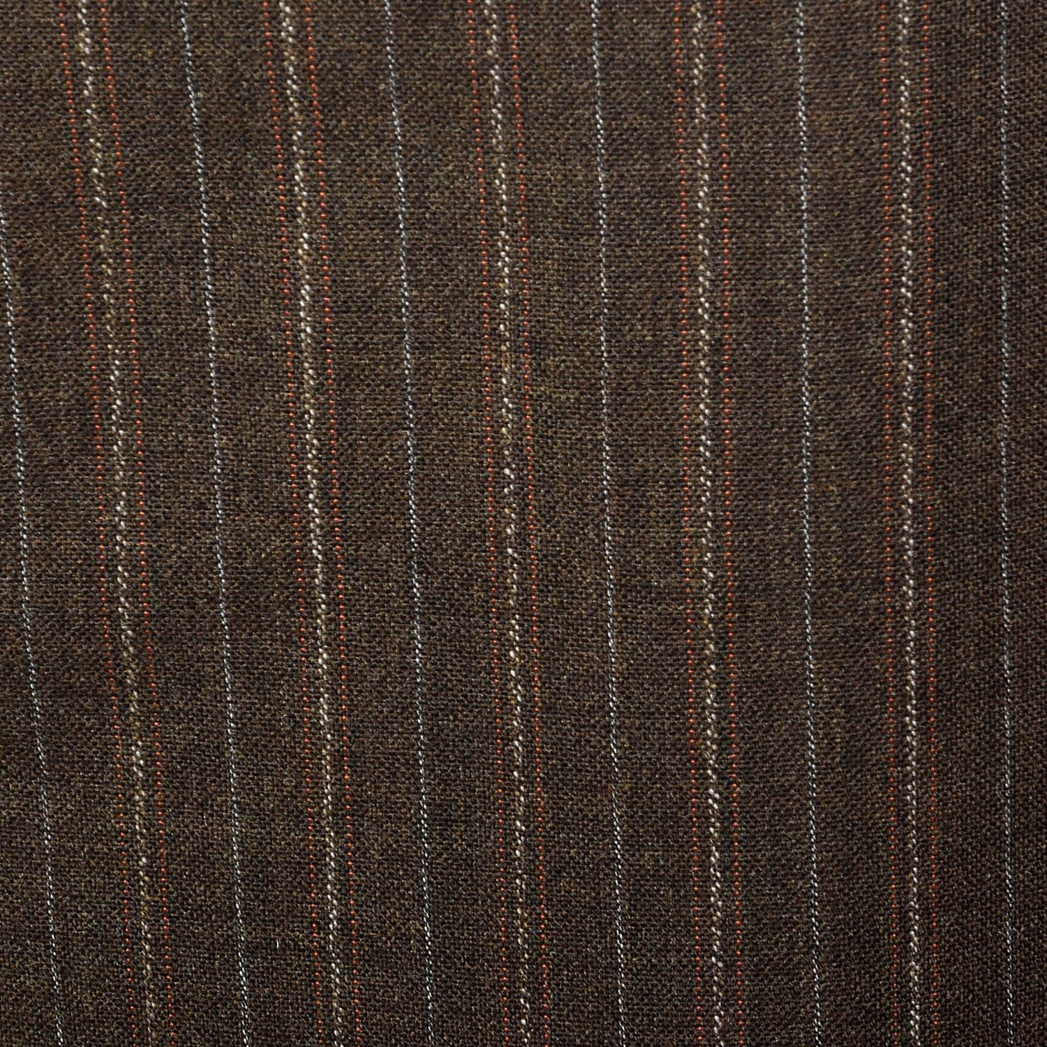 Large 1960s Brown Pinstripe Pants