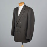 1980s Mens Double Breasted Suit Jacket