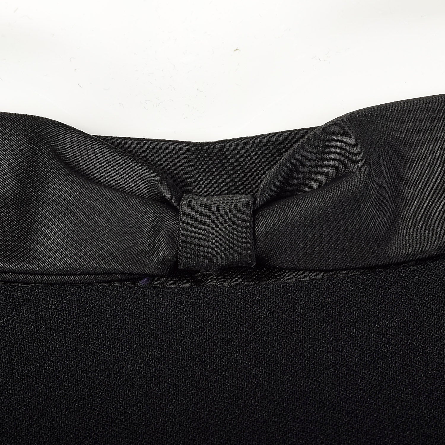 Small Late 1950s-Early 1960s Black Wiggle Dress