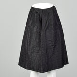 XXS 1950s Black Designer Slip