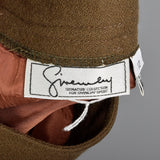Small Givenchy 1980s Brown Wool Skirt