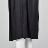 1960s Little Black Dress with Large Back Buttons