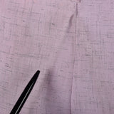 1950s Mens Hollywood Waist Pants Lavender Rayon with Gray Flecks