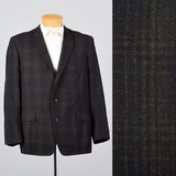 1960s Mens Deadstock Plaid Jacket