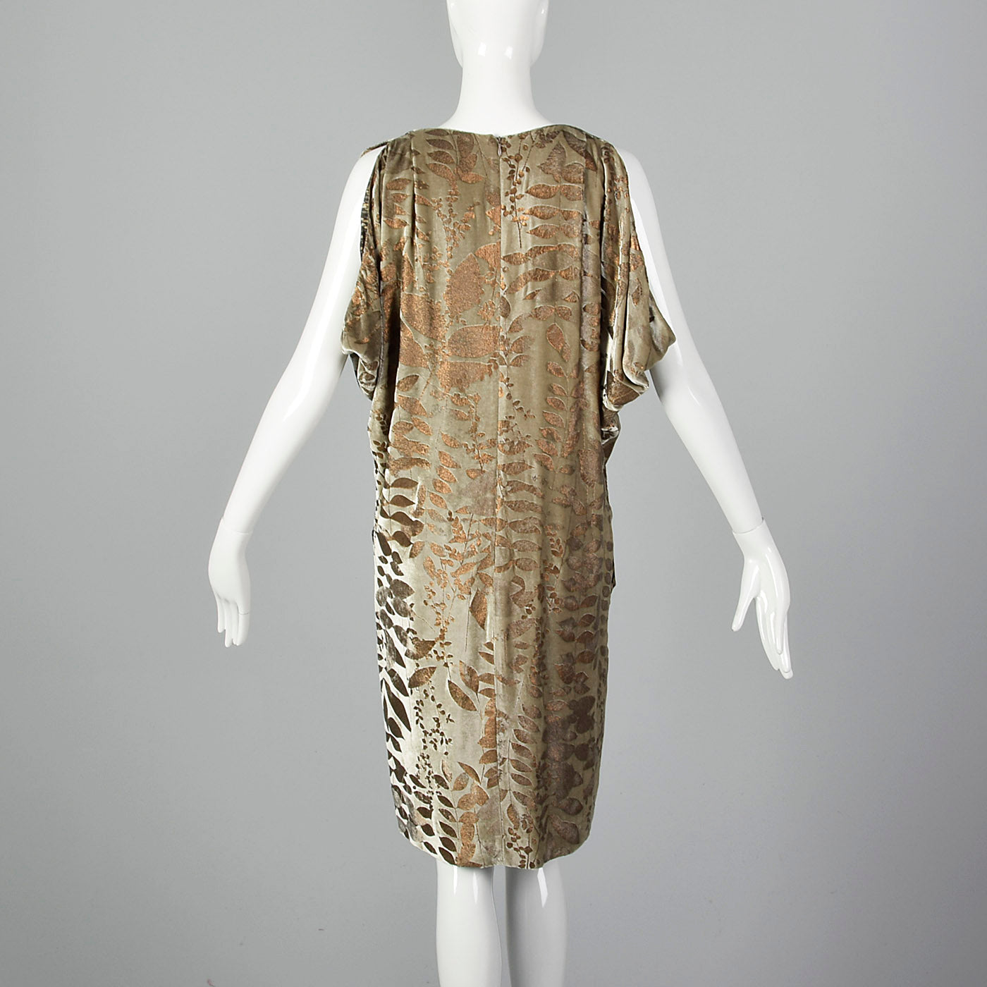 2010s Silk Lined Velvet Dress
